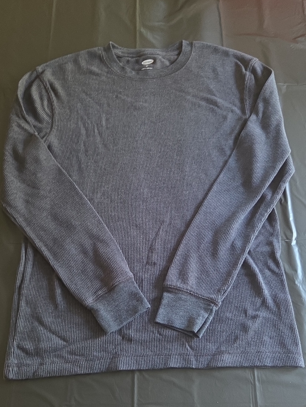 Old Navy Men's Ribbed Crewneck Sweater - Charcoal Gray